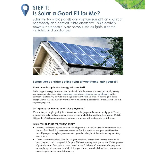Solar Consumer Protection Guide  California Solar Guide