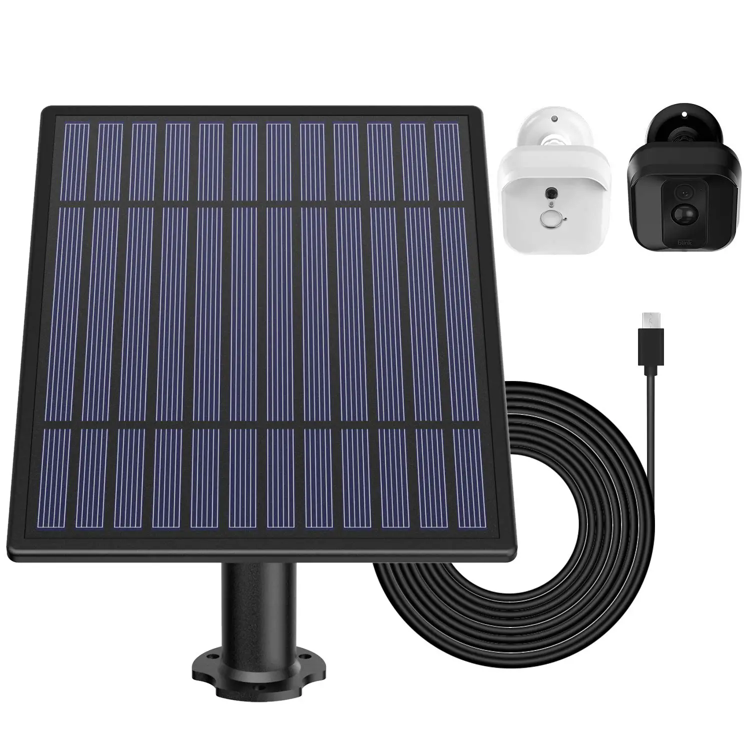 Solar Panel for Blink XT Security Camera, Wall Mount Outdoor ...
