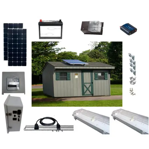 Solar Panel Kits For Shed