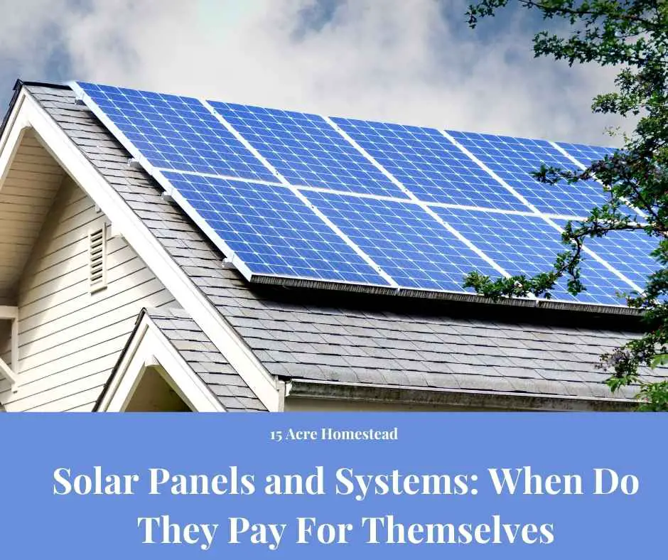 Solar Panels and Systems: When Do They Pay For Themselves