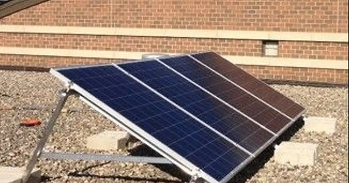 Solar panels installed as teaching tools at Hawthorn ...