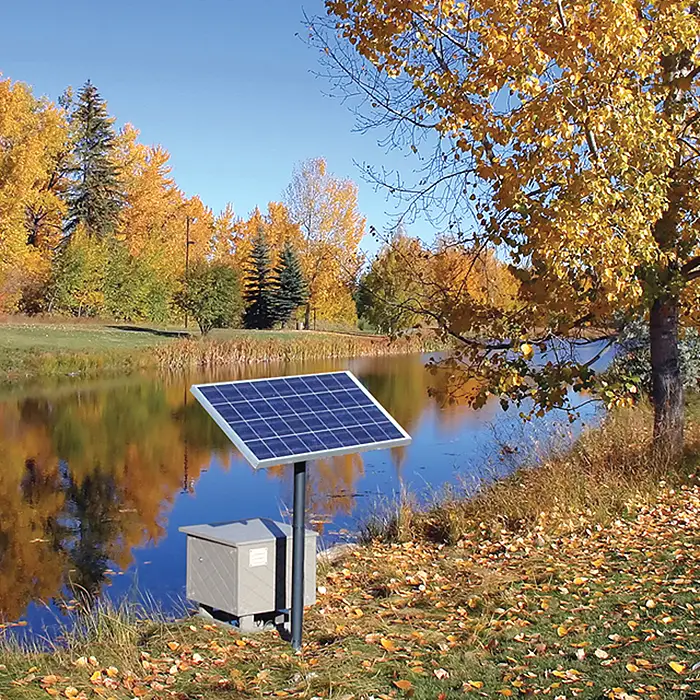 Solar Pond Aeration System