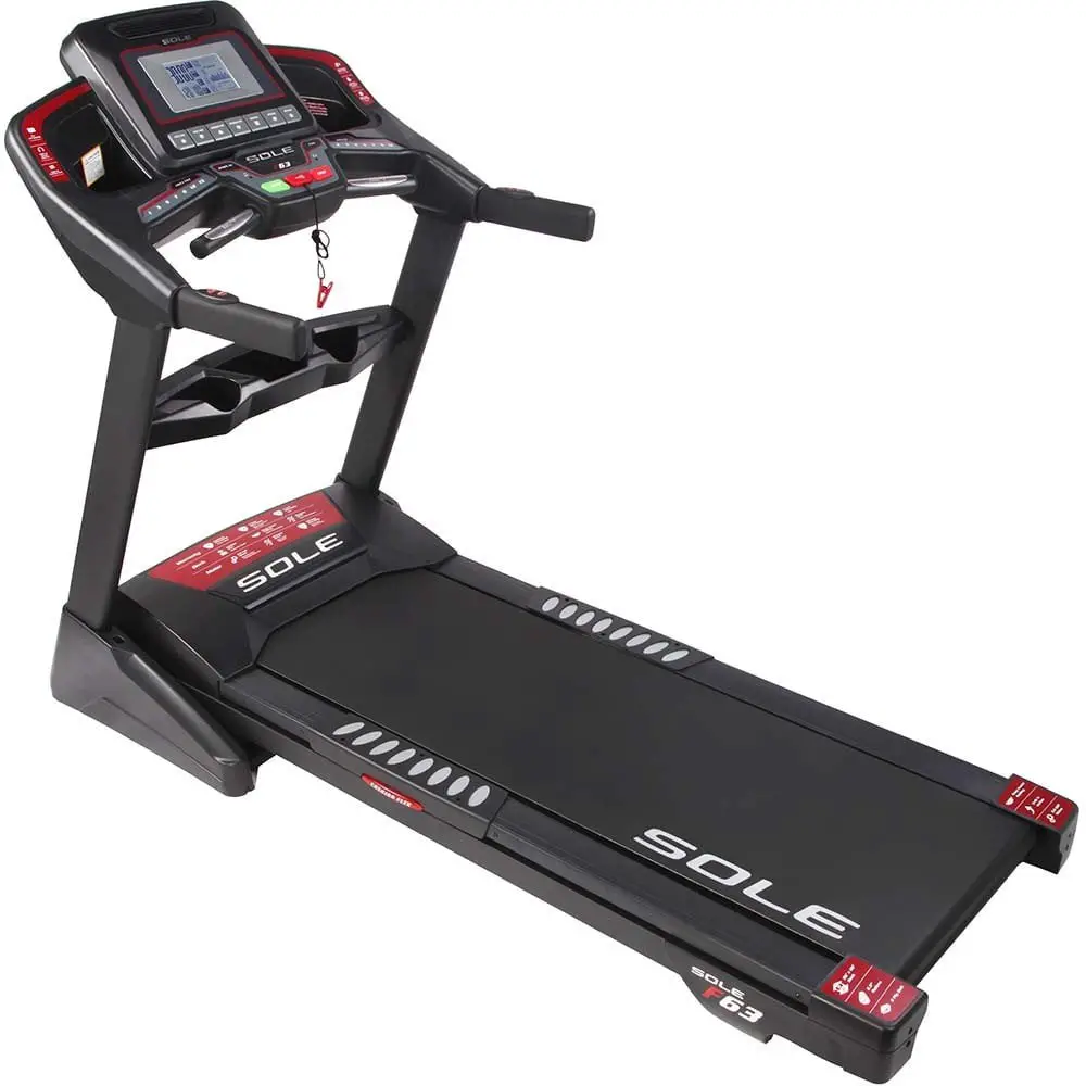 Sole Fitness F63 Folding Treadmill Commercial Gym Equipment
