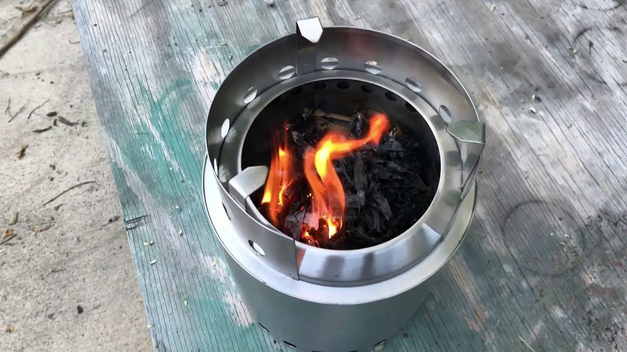 Solo Stove Campfire first burn