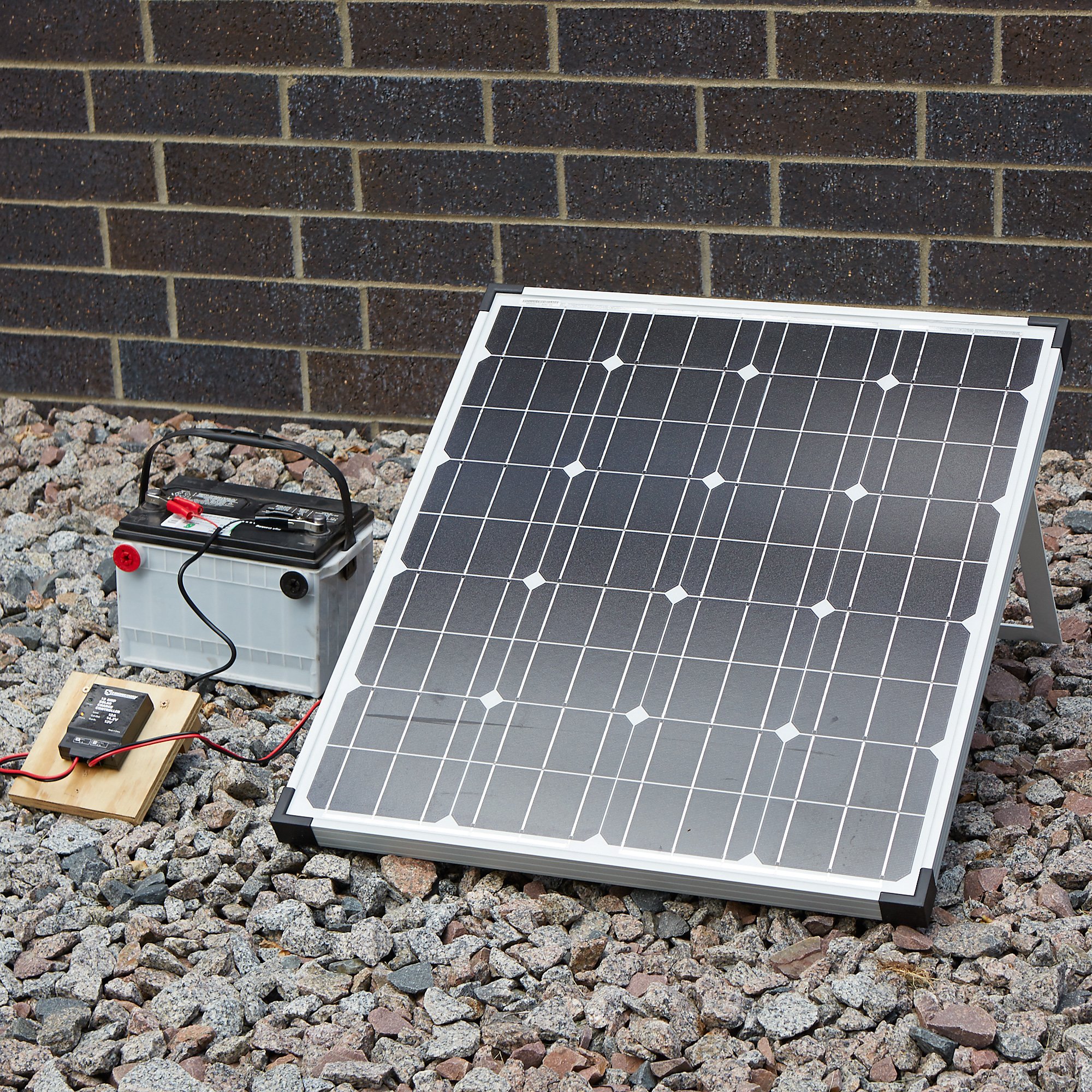 Strongway Monocrystalline Solar Panel Kit  80 Watts