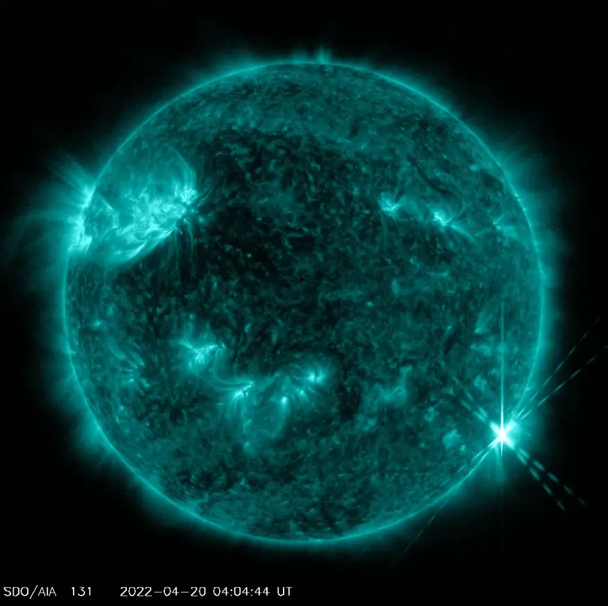 Sun hurls strongest solar flare with rare X2.2 rating as Nasa warns ...