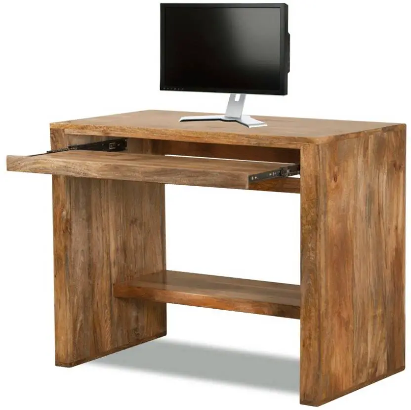 THE ATTIC Solid Wood Computer Desk Price in India