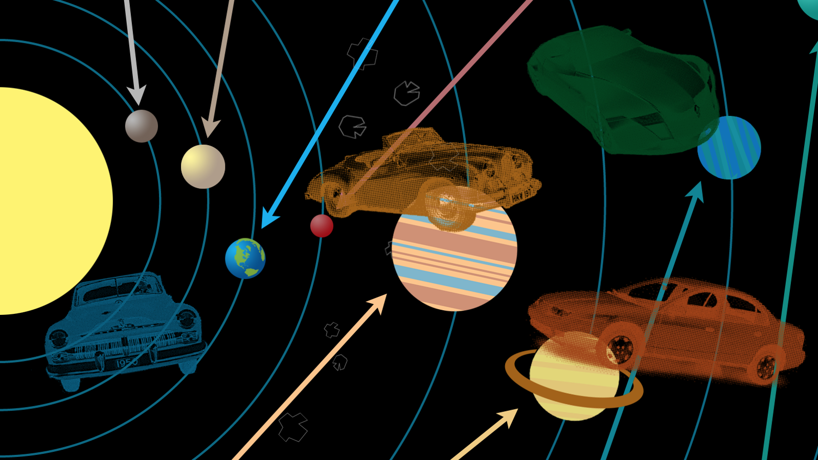 These Are The Cars Of The Solar System