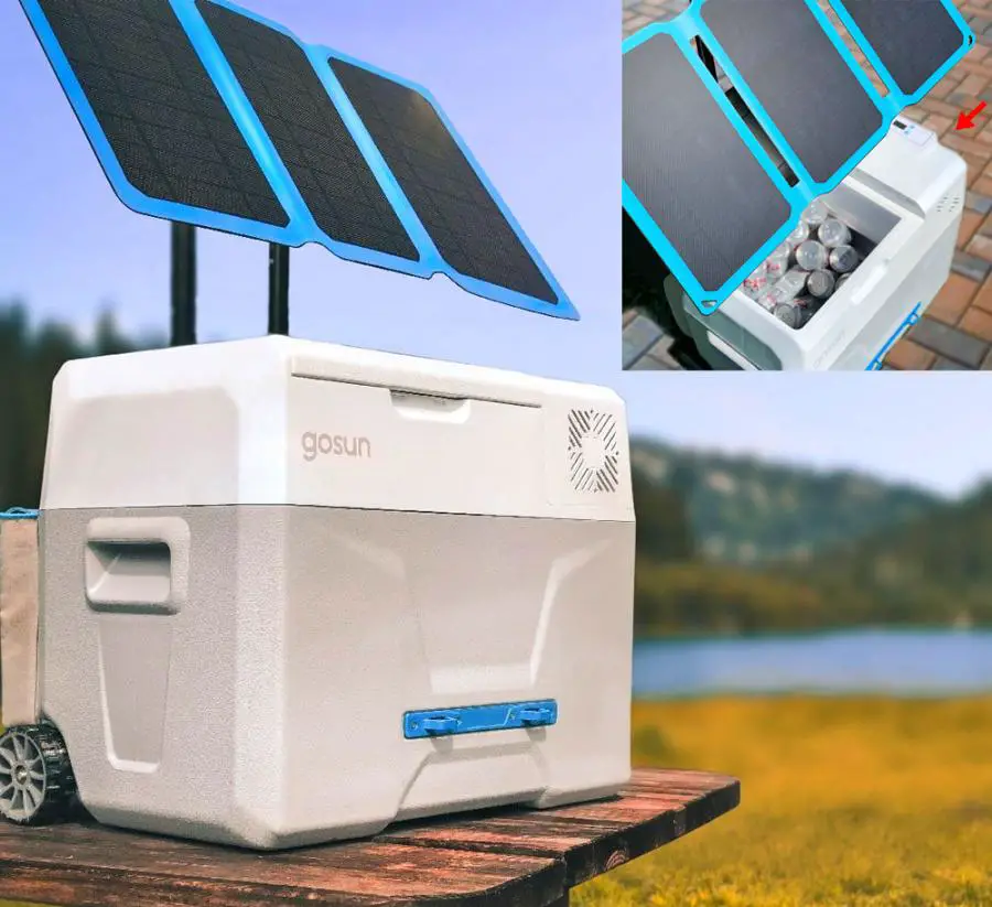 This Solar Powered Cooler/Fridge Requires No Ice