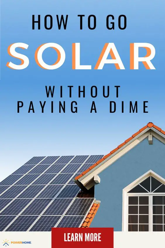 Through government rebates and tax incentives, this solar program is ...
