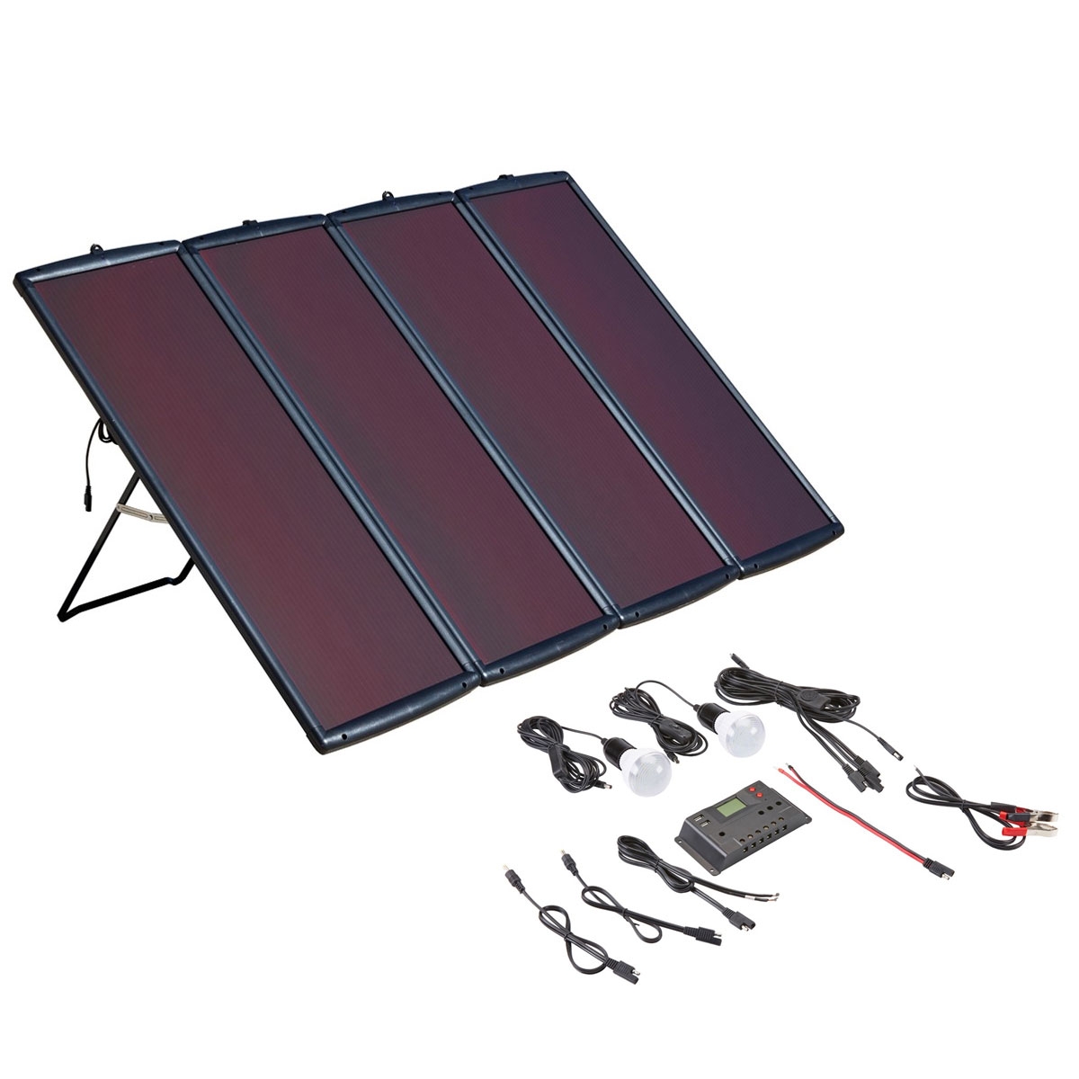 THUNDERBOLT MAGNUM SOLAR 100 Watt Solar Panel Kit  Item 63585 / 64335 ...